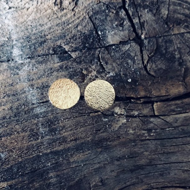 restikker - Mnt 8mm Forgyldt slv