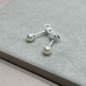 restikker simple pearl - mellem slv