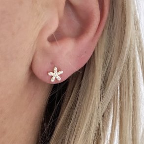 restikker DARLING FLOWER Forgyldt Slv