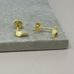 restikker Rhumba petite forgyldt slv