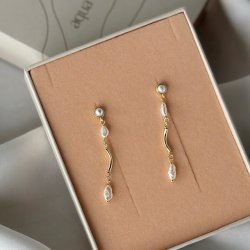 restikker ALURA forgyldt slv