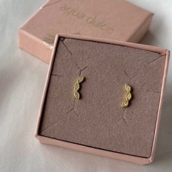 restikker VIMS UP THE EAR Forgyldt Slv