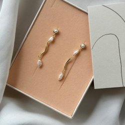 restikker ALURA forgyldt slv