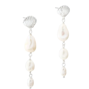 reringe SHELLY PEARL LONG Sterling slv