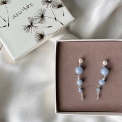 restikker SKY BLUE GHITA sterling slv