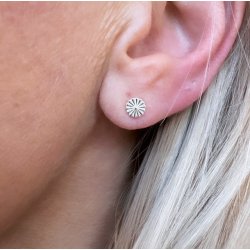 Sm restikker TINY DAISY Sterling Slv