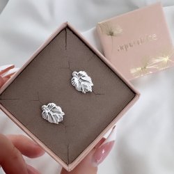 restikker KOI SMALL LEAF Sterling Slv