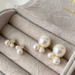 restikker PRETTY pearl petite forgyldt slv
