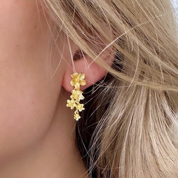 reringe JASMIN BIG Forgyldt Slv