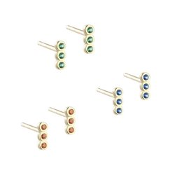 restikker 3 PETITE forgyldt slv