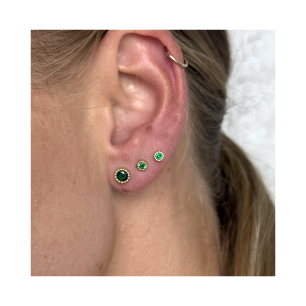 rering LUMI VERDE SMALL forgyldt slv