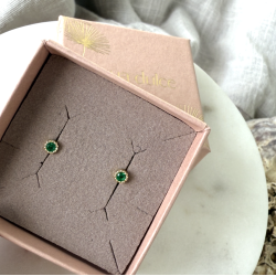 �rering LUMI VERDE SMALL forgyldt s�lv