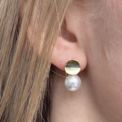 restikker CATANIA pearl forgyldt slv