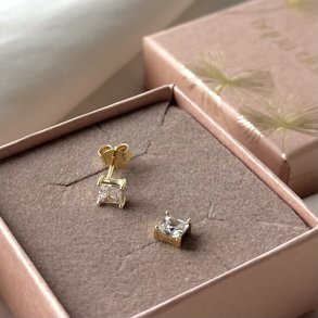 restikker EDGE MEDIUM Forgyldt Slv