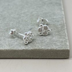 restikker SIX bobbels &amp; stones sterling slv