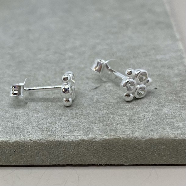 restikker SIX bobbels &amp; stones sterling slv