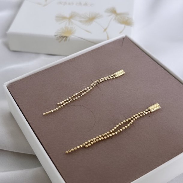 restikker DOT LOVE SMALL Forgyldt Slv