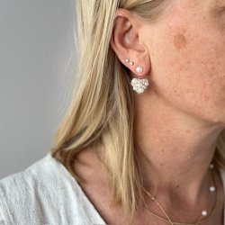 restikker AMORE pearls forgyldt slv