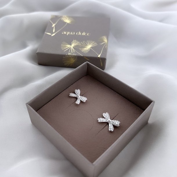 reringe sljfe stor DARLING BOW  sterling Slv