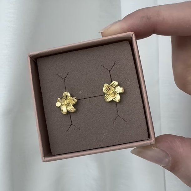 restikker JASMIN Forgyldt Slv