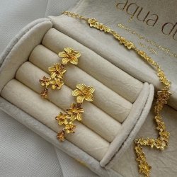 Armbnd JASMIN  Forgyldt Slv