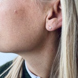 restikker simple pearl slv