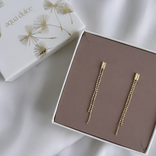 restikker DOT LOVE SMALL Forgyldt Slv