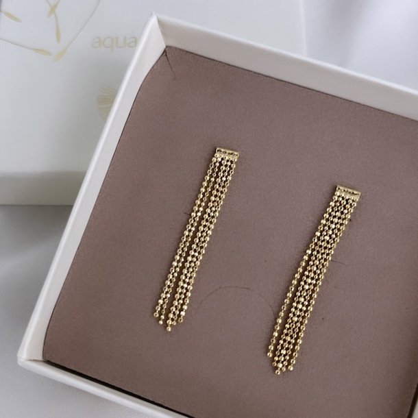 restikker DOT LOVE BIG Forgyldt Slv