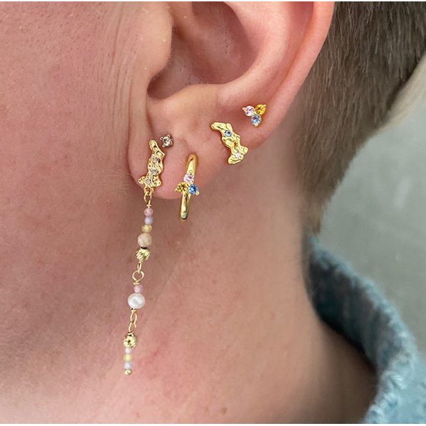 restikker PRETTY PASTEL MIX Forgyldt slv