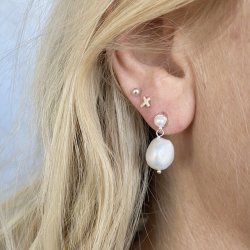 restikker plain kors slv