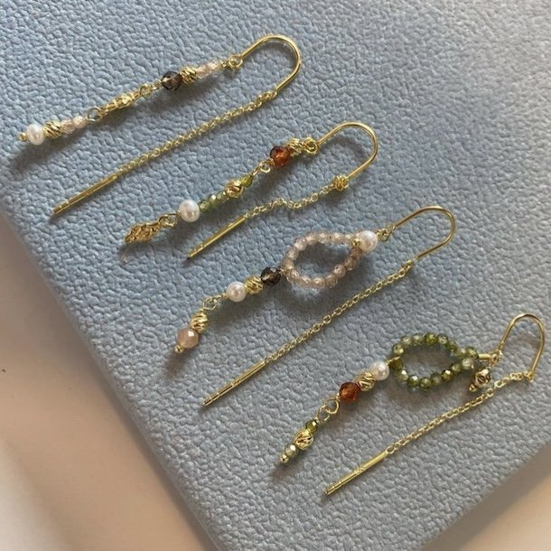 retrde OLIVE GARDEN forgyldt slv