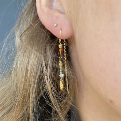 retrde OLIVE GARDEN forgyldt slv