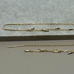 retrde MUI bamboo forgyldt slv