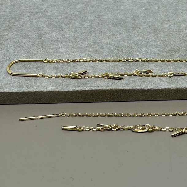 retrde MUI bamboo forgyldt slv