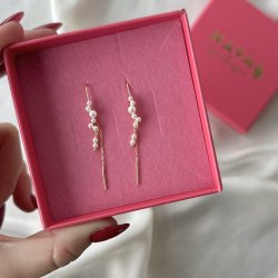 retrde Primrose blossom forgyldt slv