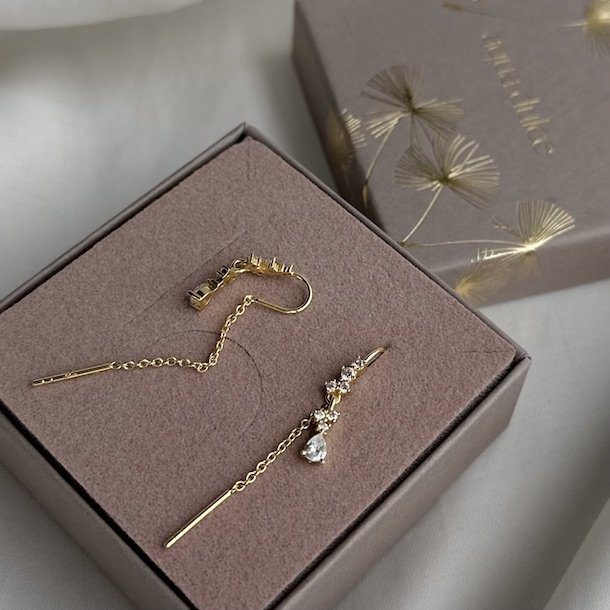 retrde AURA Forgyldt Slv