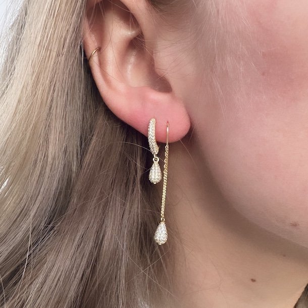 Hoops PAV Forgyldt Slv