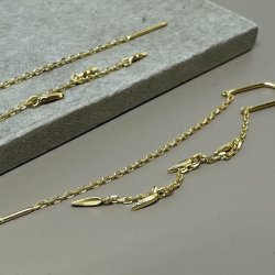 retrde MUI bamboo forgyldt slv