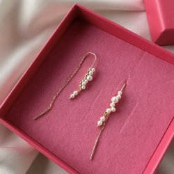 retrde Primrose blossom forgyldt slv