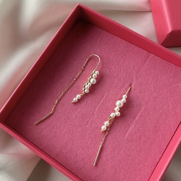 retrde Primrose blossom forgyldt slv