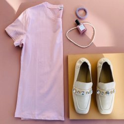 OH LORD Loafer Beige skind str. 36-41