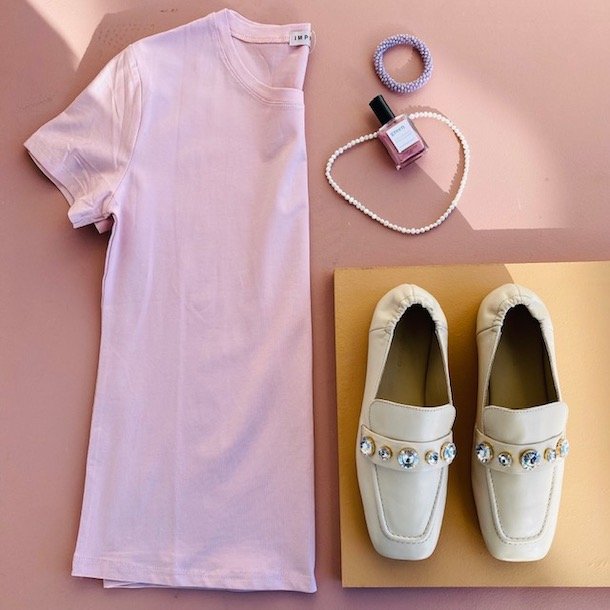 OH LORD Loafer Beige skind str. 36-41