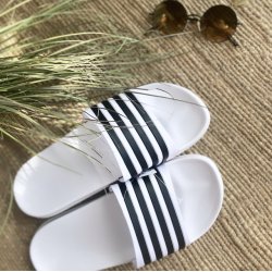 Badesandal retro stripe herre str 40-45