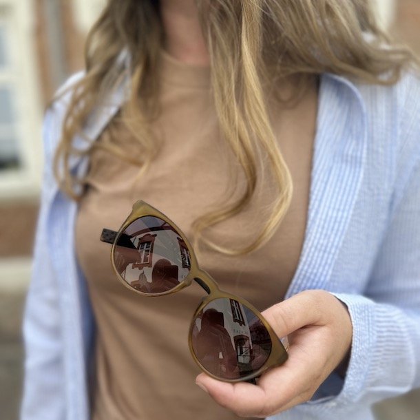 Torino oliven solbrille