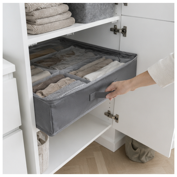Garderobe opbevaring - 2 pak