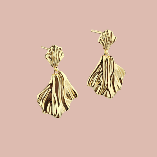 restikker HULDA Forgyldt slv