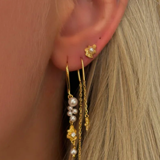 restikker EOS element forgyldt slv