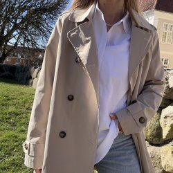 Trenchcoat Aya Beige Str S-XL