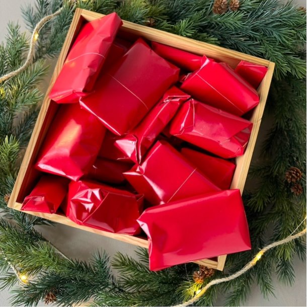 Pakkespils pakke hemmelig 20 kr