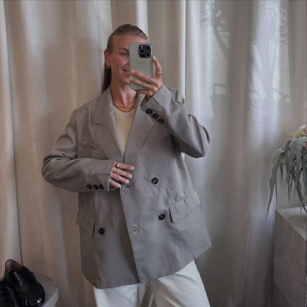 Oversize blazer - klassisk sm�ternet 